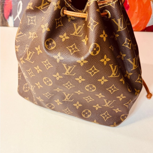 Louis Vuitton Petite Noe Brown Monogram Drawstring Bag - Picture 15 of 15